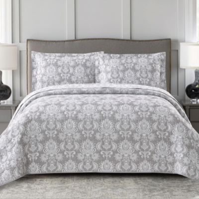 European Jacquard Bedding Three-Piece Set Foreign Trade Home Textile Summer Blanket Thin Quilt Bedspread