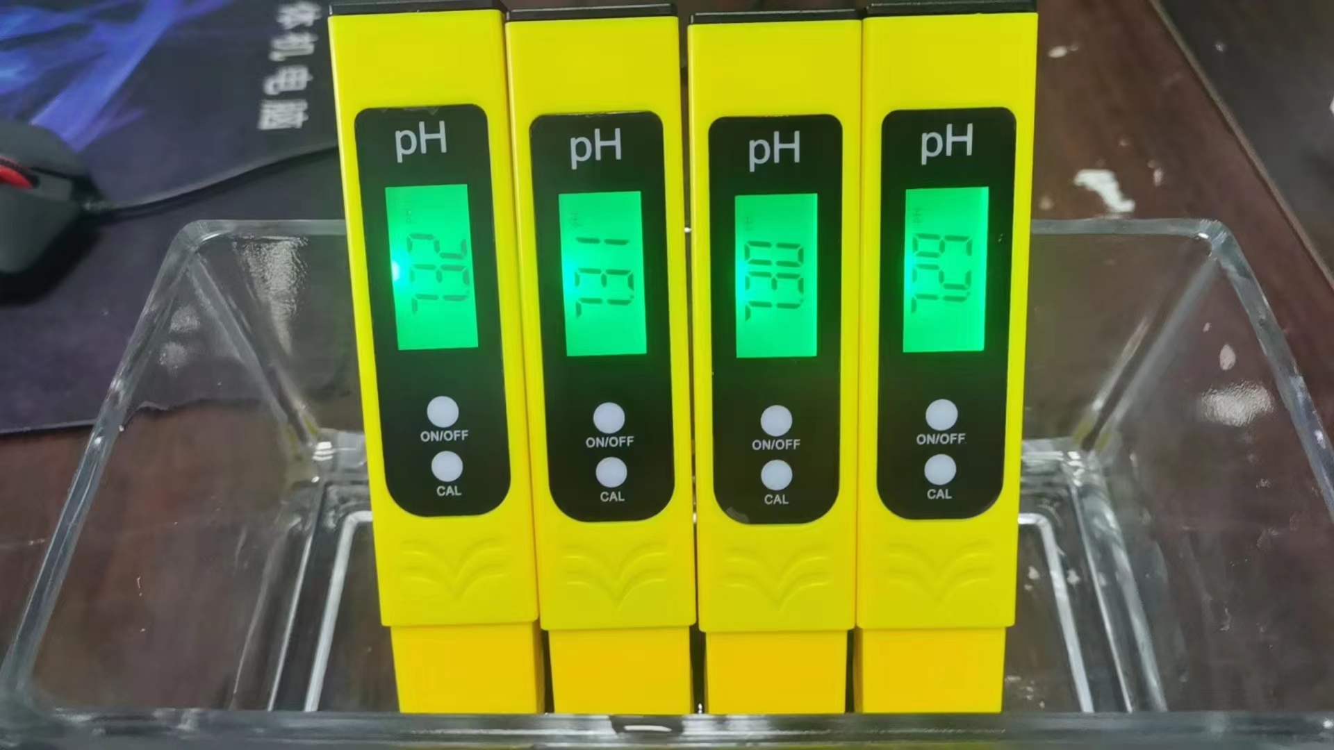 大屏水质检测仪 PH测试笔 酸度计 带背光 带PH参照表详情1
