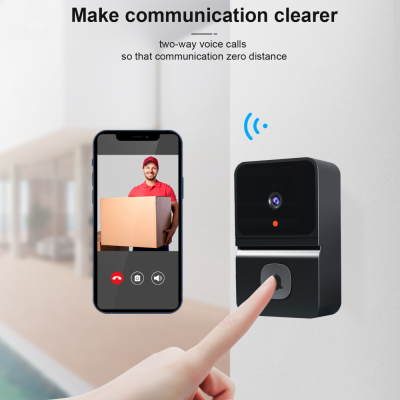 Z30 Intelligent Visual Doorbell Ding Dong Wireless Remote Home Surveillance Video Intercom HD Night Vision