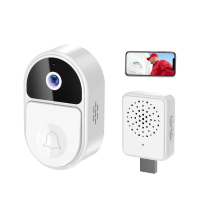 V8 Video Doorbell Two-Way Intercom Iwfcam Wireless Remote Monitoring Wifi Doorbell Camera