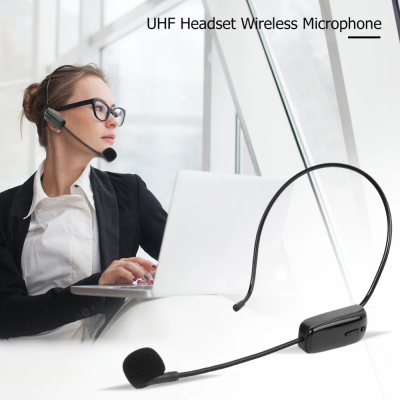 Loudspeaker Microphone Headset Fm Headset Wireless Fm Adjustable Volume