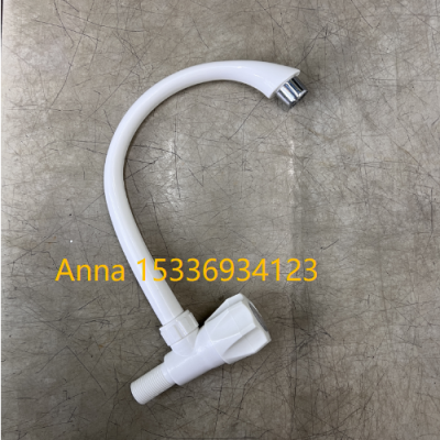 good price high quality white color new design fashion type China cheap colors Plastic PVC low cost faucet Single Handle deck mounted chrome plastic kitchen faucet water tap With Single Handle  kitchen  basin faucet Plastic Sink Basin Faucet Wall Design Bathroom Vanity Wash Modern Toilet Water Tap 