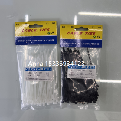 Brida para cables Cable Organizer Plastic Cable Zip Tie Self-Locking PA 66 nylon Multiple Color cable tie Yiwu shop 