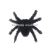 New Halloween 6PCs Flocking Spider Horror Simulation with Burr Spider Haunted House Bar KTV Decoration
