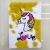 New Plush Book Furry Notebook Notepad A5 Cute Unicorn Pony Color Embroidery Factory Direct Sales