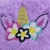 New Plush Book Furry Notebook Notepad A5 Cute Unicorn Flower Cross-Border Foreign Trade Factory Direct Sales