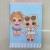 Hot Selling Notebook Notepad A5 Glasses Little Girl Cute Funny Cool Cross-Border Foreign Trade Factory Direct Sales