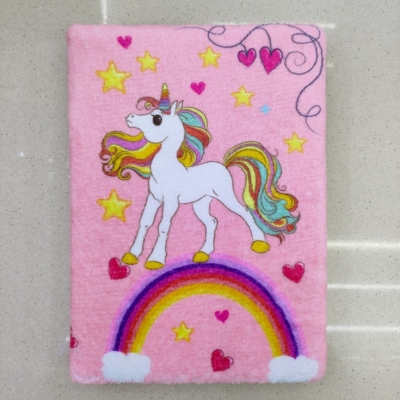 Hot Sale Crystal Super Soft Notebook Notepad A5 Unicorn Rainbow XINGX Cute Cross-Border Foreign Trade Factory Direct Sales