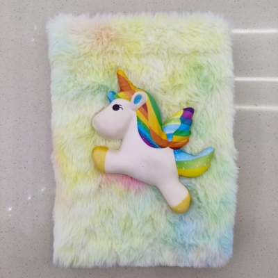 Hot Sale Decompression Book Vent Notebook Slow Rebound Journal Book Notepad Creative Unicorn Cute Cross-Border Foreign Trade