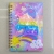 Hot Sale Decompression Book Notebook with Silicone Cover Coil Notepad Student Colorful Deratization Pioneer Creative Factory Direct Sales