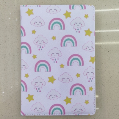 New Leather Book Notebook Notepad A5 Rainbow Clouds XINGX Cross-Border Foreign Trade Factory Direct Sales Customizable