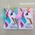 Hot Sale Crystal Super Soft Notebook Notepad A5 Unicorn Rainbow Cute Fur Ball Cross-Border Foreign Trade Factory Direct Sales