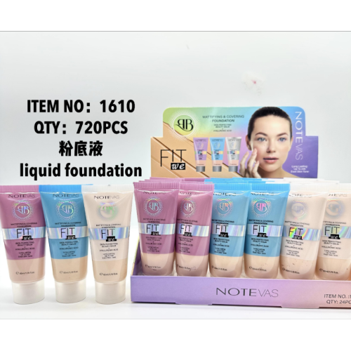 matte pore-free liquid foundation natural long-lasting concealer cross-border e-commerce wholesale
