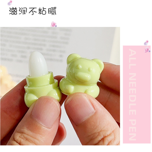 Yuan Plain Mini Lipstick Female Nourishing Moisturizing Portable Student Only Exfoliating Lip Lines Children Lip Balm