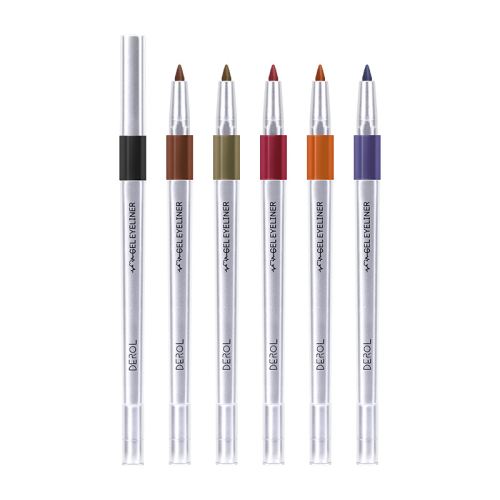 waterproof color eyeliner comes with pencil sharpener easy to use not easy to get dizzy makeup makeup eyeliner