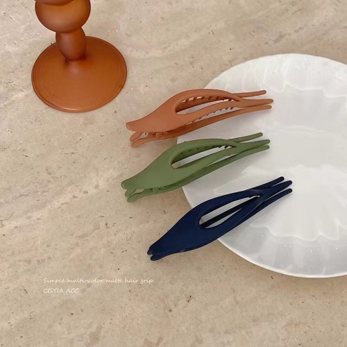 barrettes women‘s back head grip large shark hair clip hair claw duckbill clip hair clip headdress high-grade sense