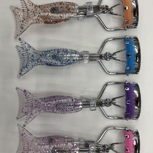 stainless steel glitter mermaid with comb curling eyelash curler beauty beauty tools