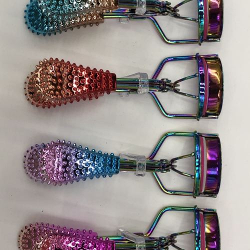 color titanium gradient round drill handle curling eyelash curler beauty beauty tools