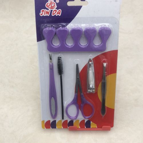 six-piece set of nail tools