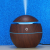 Creative New Mushroom Wood Grain Humidifier USB Mute Colorful Air Vase Hydrating Atomization Aromatherapy Sprayer