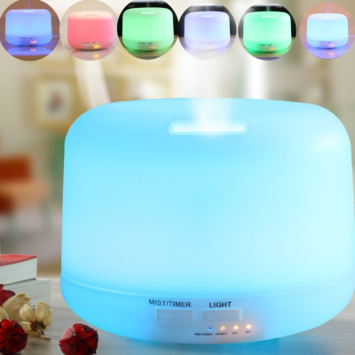300ml Non-Printed Aroma Diffuser Ultrasonic Household Mute Air Purification Humidifier Essential Oil Aroma Diffuser Water Oxygen Machine