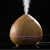 Wood Grain Aroma Diffuser Peach Heart Wood Grain Humidifier Essential Oil Aroma Diffuser Remote Control Humidifier Colorful Light Aroma Diffuser