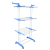 Folding Clothes Hanger Indoor Balcony Installation-Free Stainless Steel Three-Layer Folding Floor Drying Rack Household Multi-Functional Wool