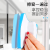Glass Squeegee Double-Layer Magnetic Glass Wiper Yellow Square Magnetic Double-Sided Window Cleaner Glass Wiping Cleaner