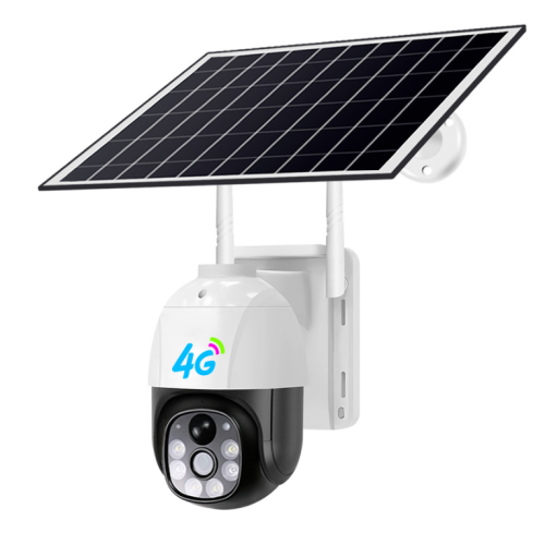 4G太阳能监控摄像头低功耗球机高清摄像机监控监控摄像头PIR检测