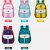 Schoolbag Primary School Student Schoolbag Children Boys and Girls Weight-Relief Ultra-Light Dinosaur Children Backpack