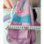 Primary School Student Backpack Cartoon Cute Schoolbag for Children Men and Women Oxford Cloth Large-Capacity Backpack