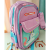 Primary School Student Backpack Cartoon Cute Schoolbag for Children Men and Women Oxford Cloth Large-Capacity Backpack
