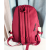 New Trendy Korean Style Large Capacity Early High School Student Schoolbag Lightweight Simple Travel Bag Canvas Backpack