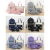 Schoolbag Four-Piece Set Fresh Student Junior High School Korean High School Backpack Backpack Multiple Pieces Set Combination