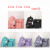 New Schoolbag Korean Style Fashion Large Capacity Four-Piece Set Student Backpack Junior High School Student Backpack Wholesale