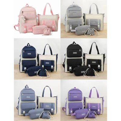 Travel Bag Computer Bag Student Schoolbag Sports Leisure Women Bag Wallet Quality Men's Bag Large Capacity Backpack