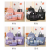 New Schoolbag Women's Korean-Style Fashion Large Capacity Five-Piece Set Student Backpack Junior High School Student Backpack