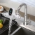Electric Faucet Quick-Heating Faucet Dynamic Large Screen Heating Faucet Kitchen Rotating Hot Faucet