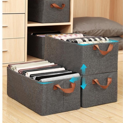 Quilt Wardrobe Storage Box Clothes Storage Box Folding Steel Frame Box Cationic Home Storage Basket Storage Box