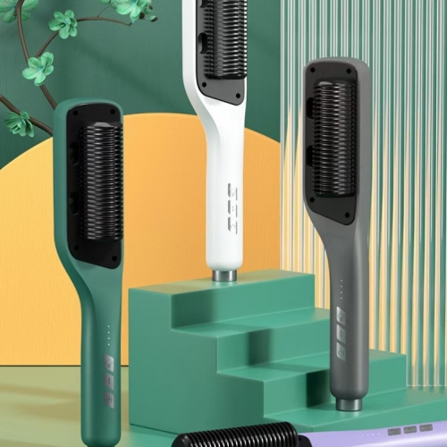 steam straight hair comb spray-type hair straightening brushcomb hot air comb hair curler anion hair care splint
