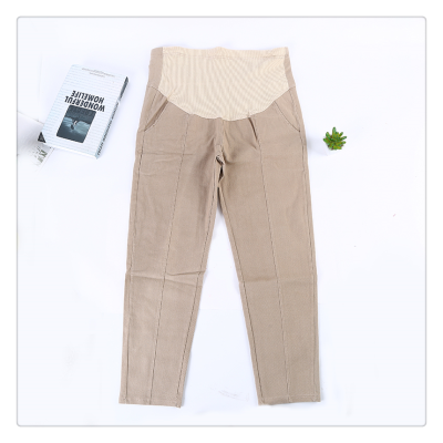 Pregnant Women's Pants Spring Fashion Outerwear Pure Cotton Casual Sports Trousers Maternity Leggings