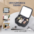 New LED Cosmetic Case with Light with Mirror Cosmetic Bag Portable Large Capacity Internet Celebrity Led Cosmetic Bag