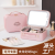 New rge Capacity Led with Light Cosmetic Bag Internet Celebrity with Light and Mirror One Batch Cosmetic Case Factory Direct Sales