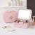 New rge Capacity Led with Light Cosmetic Bag Internet Celebrity with Light and Mirror One Batch Cosmetic Case Factory Direct Sales