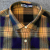 American Classic Retro Plaid Long Sleeve Shirt Men's and Women's Same Spring Heavy British Retro Casual Overshirt