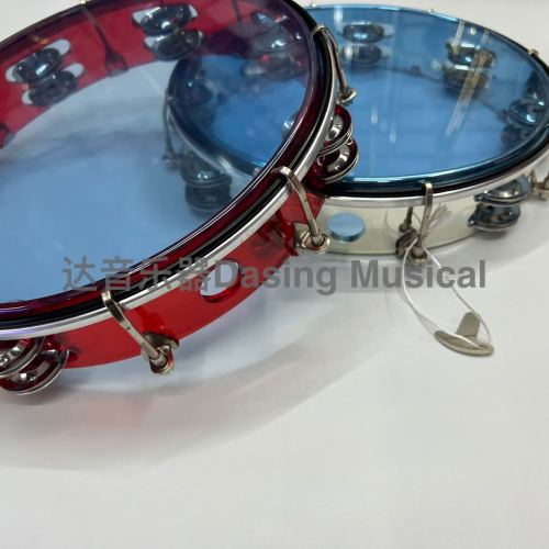 Orff Percussion Instrument Tambourine Bell Ring Drum Kit Tabor