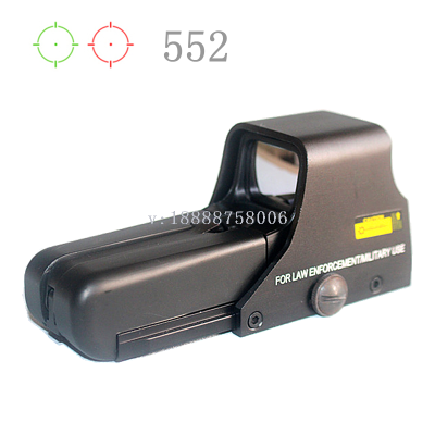 552 black-colored holographic sight/sight/ariming rule sight