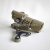 M2 sand-colored red dot sight with inclined arm support 21mm red dot in leather rail