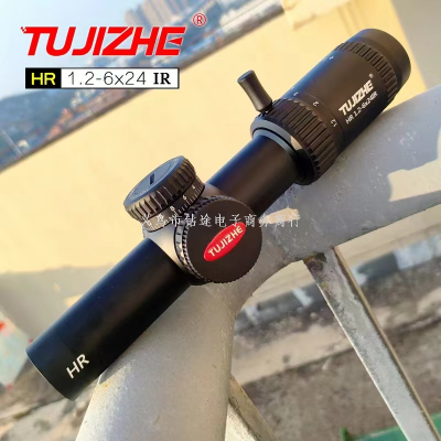 Thin-Wall Qui-Aiming Raider Hd1.2-6x24 Short-Aiming Wide-Angle Qui-Aiming HD High Anti-Seismic Telescopic Sight