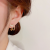 Small Diamond Small Women's Simple Fishtail Earrings New Popular Net Red Simple Earrings